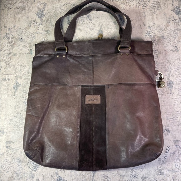 Kipling Leather Large Tote Bag - Picture 3 of 11